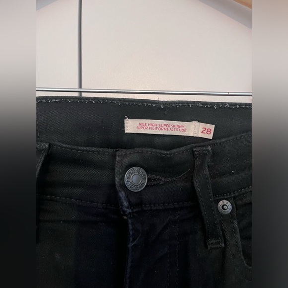 Levis 720 mile high super skinny jeans - size 28 - Picture 4 of 8